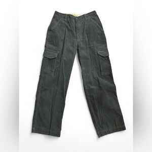 First Wave Moss Green Corduroy Trousers